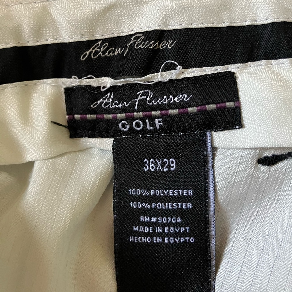 Black golf pants 36/29